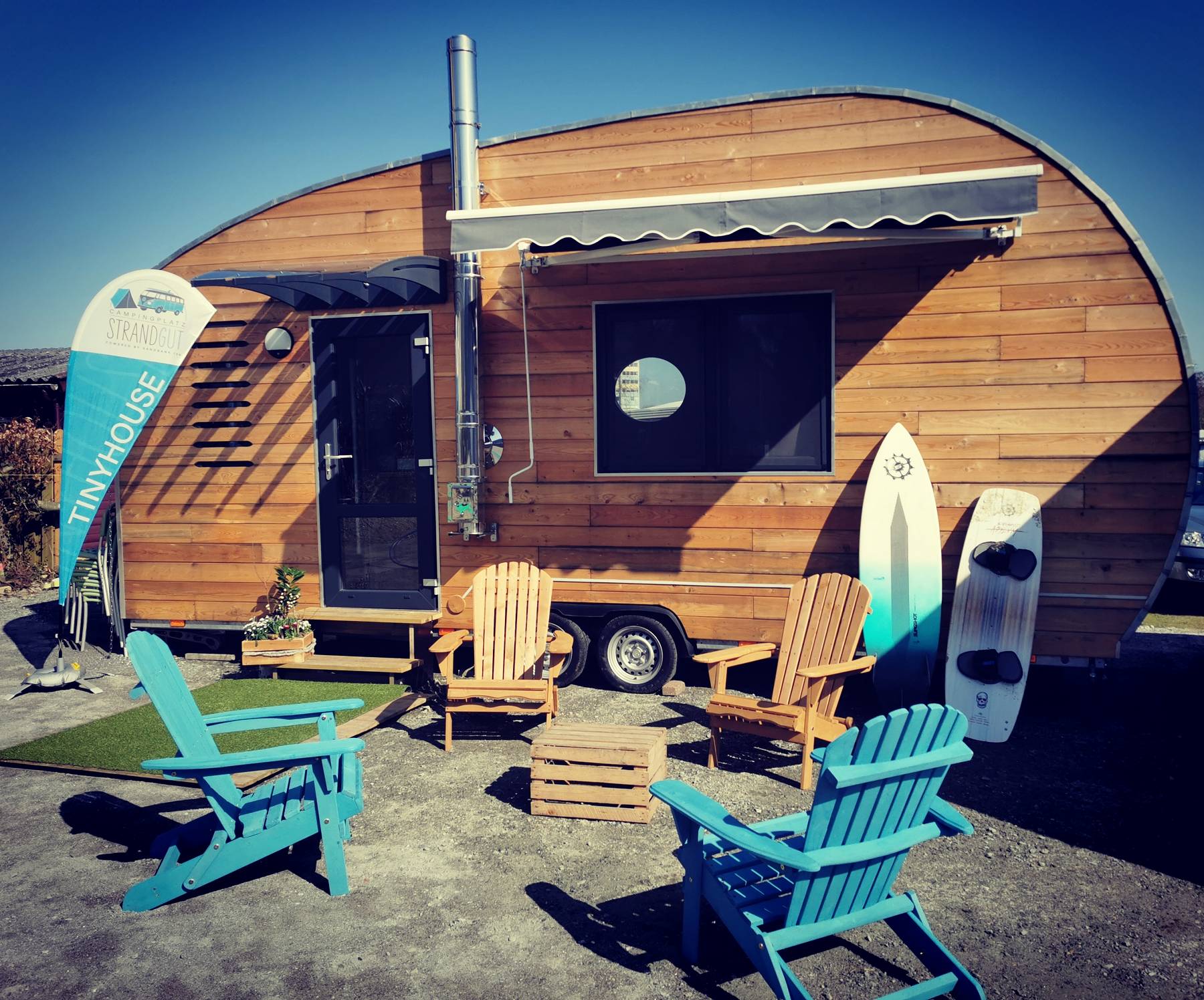 Tiny House von Außen